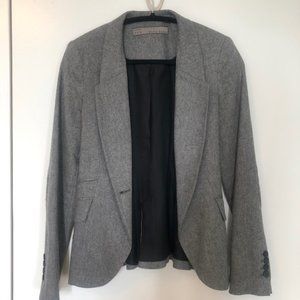 Zara Grey Tailored Blazer